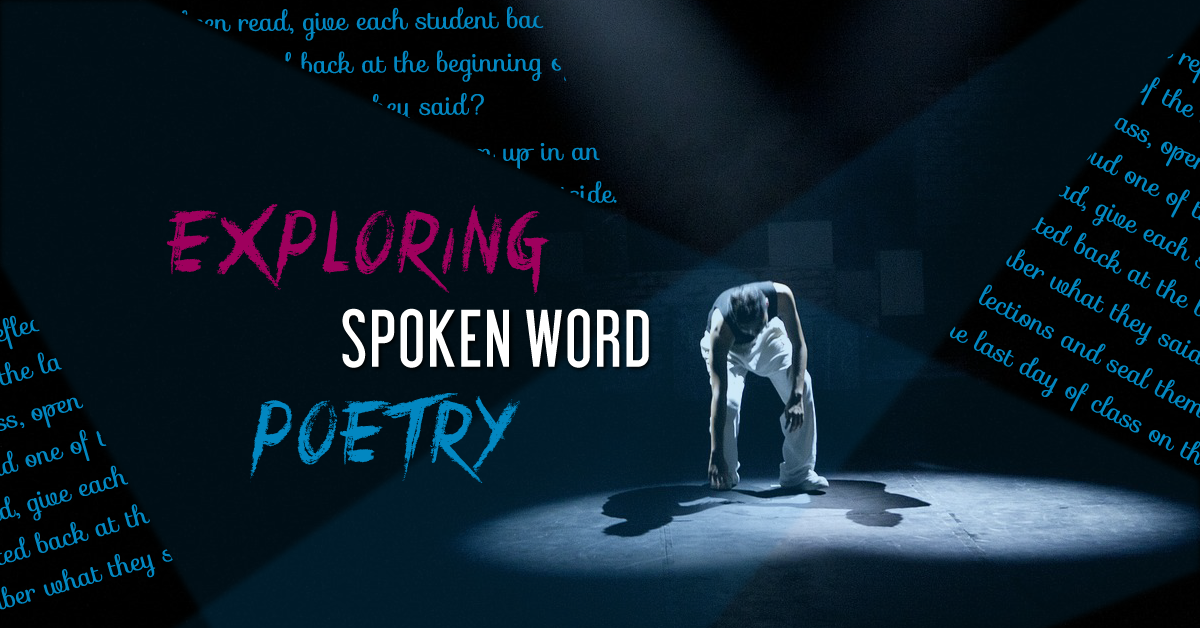 spoken word poetry art