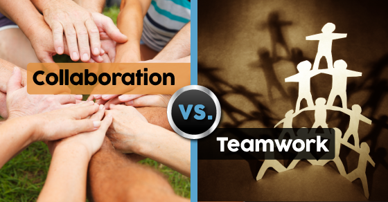 how is collaboration different from teamwork? 2